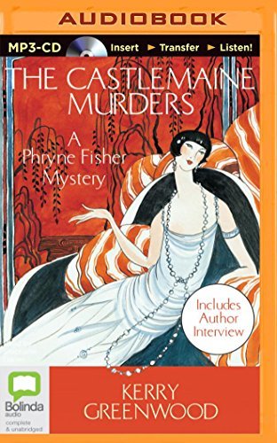 Cover for Kerry Greenwood · The Castlemaine Murders (Phryne Fisher Mystery) (MP3-CD) [Mp3 Una edition] (2014)