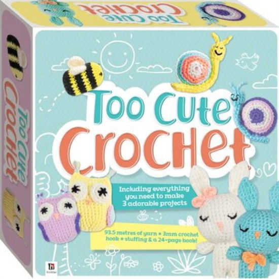 Cover for Hinkler Pty Ltd · Too Cute Crochet - Create Your Own Craft Kit (Paperback Book) (2020)