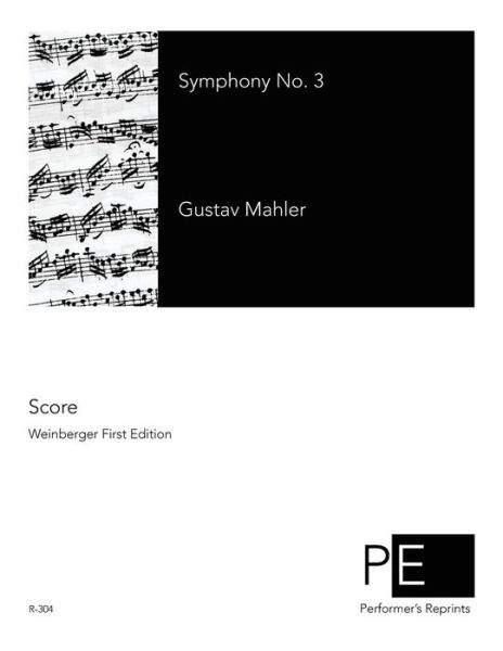 Cover for Mahler, Gustav, V · Symphony No. 3 (Taschenbuch) (2014)