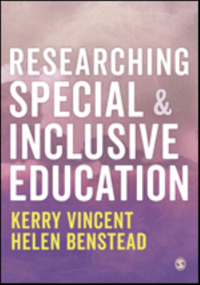 Cover for Kerry Vincent · Researching Special and Inclusive Education (Paperback Book) (2022)