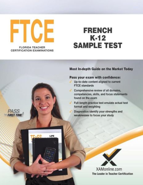 Cover for Sharon A Wynne · FTCE French K-12 Sample Test (Paperback Book) (2018)