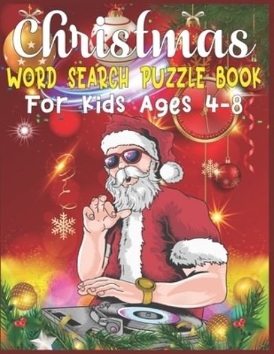 Cover for Sk Publishing · Christmas Word Search Puzzle Book For Kids Ages 4-8 (Paperback Bog) (2019)
