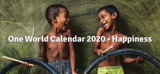 Cover for New Internationalist · One World Calendar 2020: Happiness (Calendar) (2019)