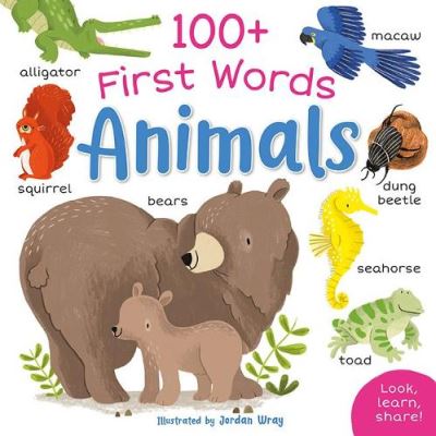 Cover for Rosie Neave · 100+ First Words: Animals (Paperback Book) (2022)