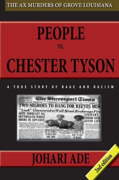 Cover for Johari Ade · People Vs Chester Tyson (Paperback Book) (2017)