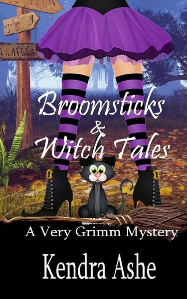 Cover for Kendra Ashe · Broomsticks &amp; Witch Tales (Paperback Book) (2018)