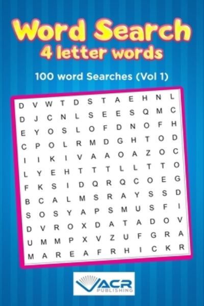 Cover for Acr Publishing · Word Search 4 letter Words (Pocketbok) (2020)