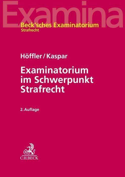 Cover for Höffler · Examinatorium im Schwerpunkt St (Bog)