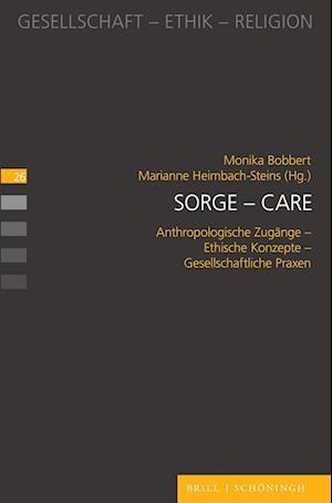 Cover for Monika Bobbert · Sorge - Care (Book) (2025)