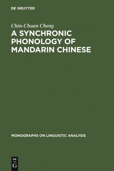 Cover for Cheng · A Synchronic Phonology of Mandari (Book) (1973)