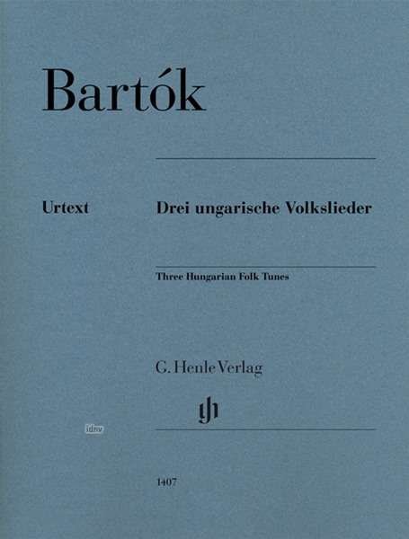 Cover for Bartók · BartÃ³k:drei Ungarische Volkslieder (Book)