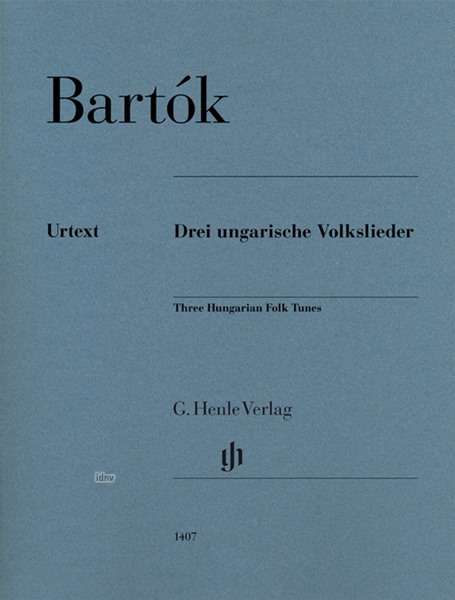 Cover for Bartók · BartÃ³k:drei Ungarische Volkslieder (Bok)