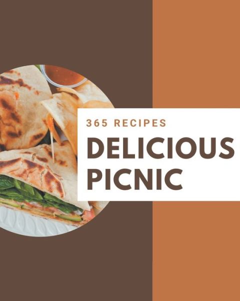 Cover for Claire Bell · 365 Delicious Picnic Recipes (Paperback Book) (2020)