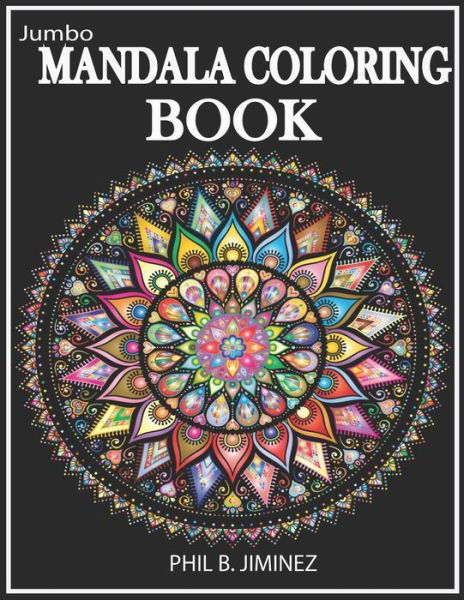 Cover for Phil B Jiminez · Jumbo Mandala Coloring Book (Pocketbok) (2020)