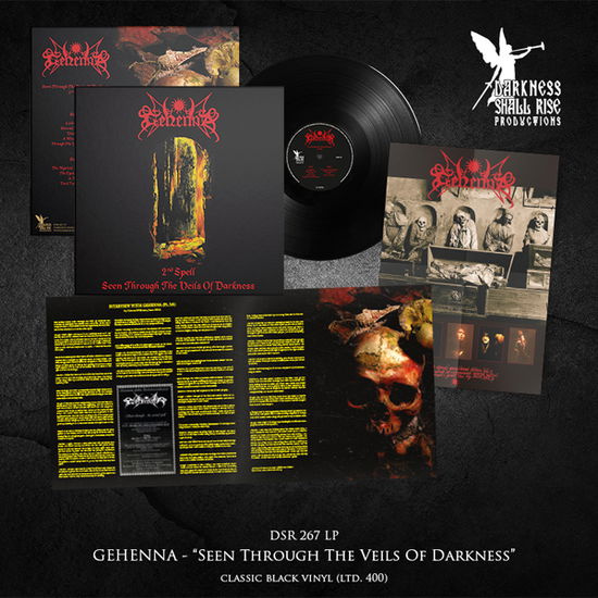 Cover for Gehenna · Seen Through the Veils of Darkness (The Second Spell) (Black Vinyl) (LP) (2024)