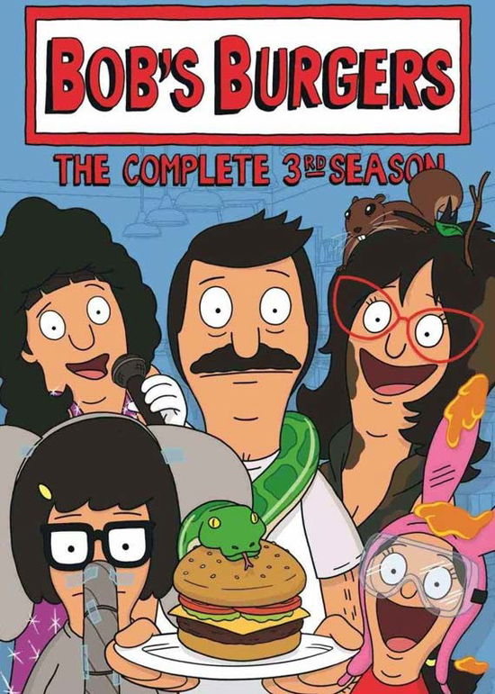 Cover for Bob's Burger's Season 3 (DVD) (2014)