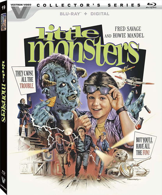 Cover for Little Monsters (Blu-ray) (2020)