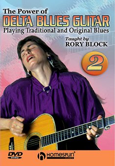 Power of Delta Blues Guitar 2 - Rory Block - Film - HAL LEONARD CORPORATION - 0073999249071 - 23. august 2005