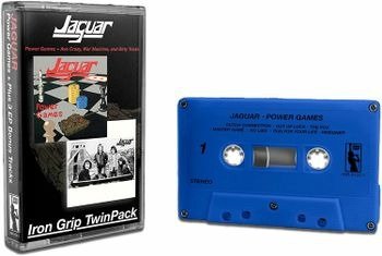 Cover for Jaguar · Power Games (Blue Cassette) (Cassette) (2023)