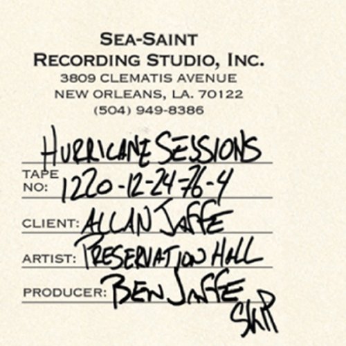 Cover for Preservation Hall Jazz Band · Hurricane Sessions (CD) [Digipak] (2008)