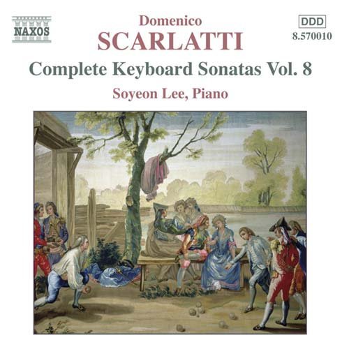 Cover for Scarlatti / Lee · Keyboard Sonatas 8 (CD) (2007)
