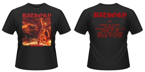 Cover for Bathory · Hammerheart (T-shirt) [size L] [Black edition] (2009)