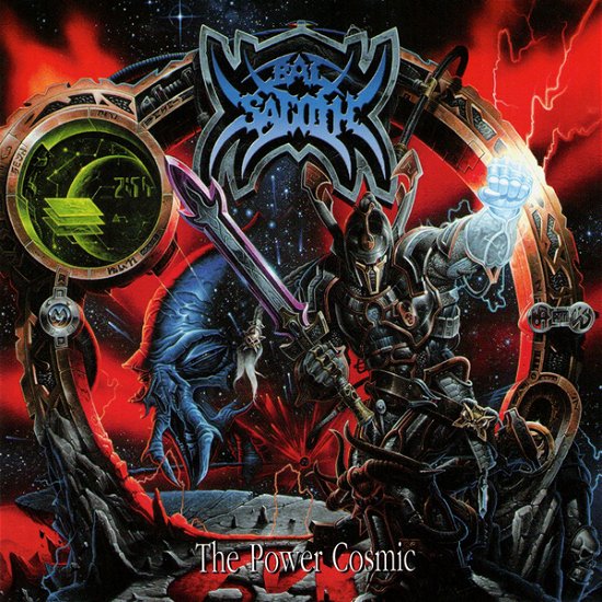 Cover for Bal-sagoth · The Power Cosmic (Clear / Blue Splatter Vinyl) (LP) (2022)