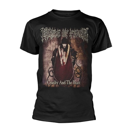Cover for Cradle of Filth · Cruelty and the Beast (T-shirt) [size L] [Black edition] (2018)