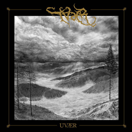 Cover for Tvaer · Uvaer (Clear with Black Smoke Vinyl Plus Cd) (LP) (2021)