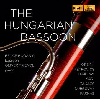 Hungarian Bassoon - Dubrovay / Bonganyi / Triendl - Musiikki - PROFIL - 0881488140071 - perjantai 15. kesäkuuta 2018