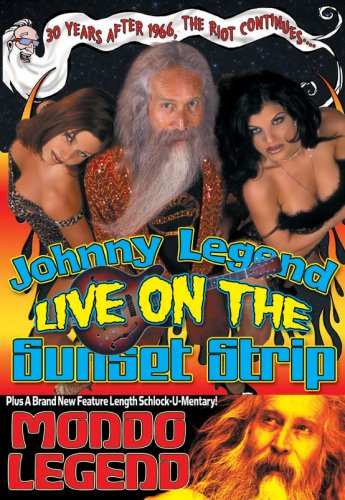 Cover for Johnny Legend · Live On The Sunset Strip (DVD) (2007)