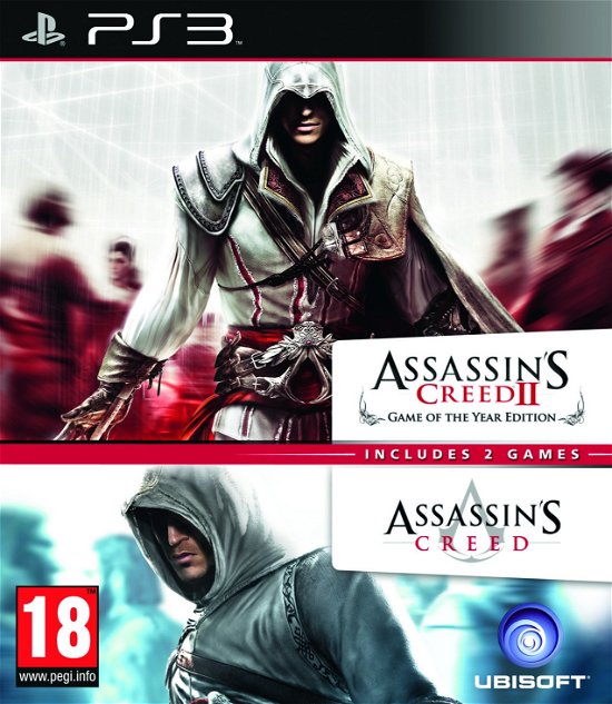 Assassins Creed 1+2 Pack Ps3 -  - Jogo - Ubisoft - 3307215625071 - 29 de março de 2012