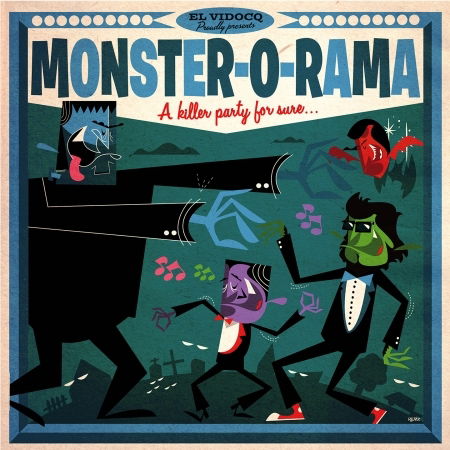 Cover for Various Artists · Monster-o-rama (LP/CD) (2017)