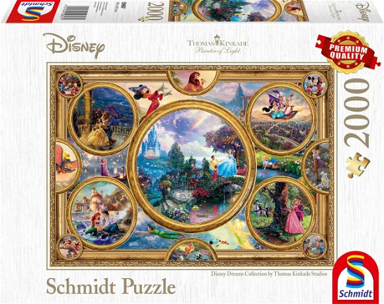 Cover for Schmidt Spiele · 59607 - Disney Dreams Collection Puzzle - 2000 Teile (Toys) (2019)