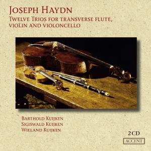 Twelve Trios for Transverse Flute Violin - Haydn / Kuijken - Musik - ACCENT - 4015023300071 - 25. april 2006
