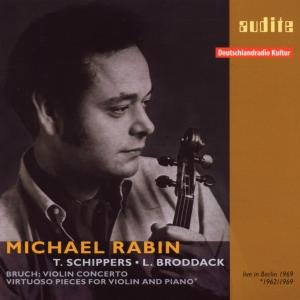 Virtuoso Pieces for Violin & Piano - Michael Rabin - Musique - AUDITE - 4022143956071 - 18 août 2009