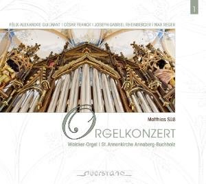 Cover for Suess / Guilmant / Franck / Rheinberger · Organ Concert (CD) (2012)