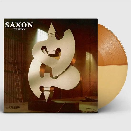 Cover for Saxon · Destiny (LP) [Gold / Brown Vinyl edition] (2018)