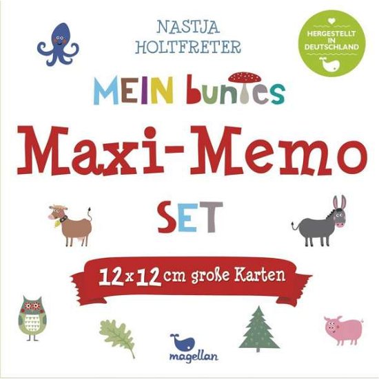 Cover for Nastja Holtfreter · Mein butes Maxi-Memo Set (Leksaker)