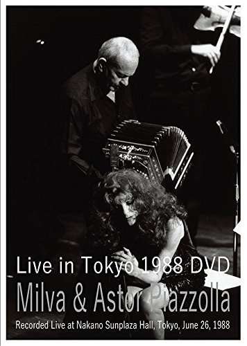 Cover for Milva · And Astor Piazzolla Live In Tokyo 1988 (DVD) [Japan Import edition] (2015)