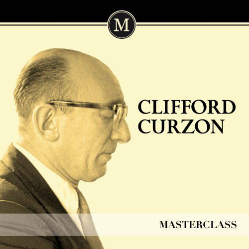 Cover for Curzon  Clifford · Masterclass (CD) (2024)