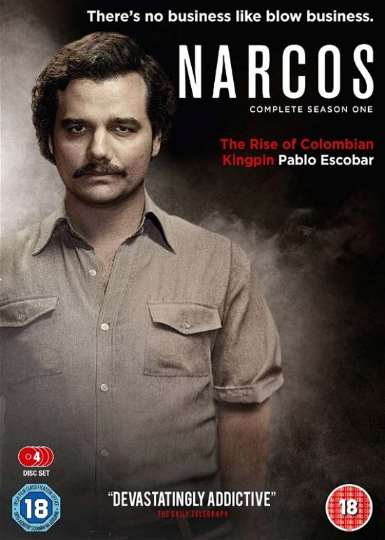 Cover for Narcos S1 DVD · Narcos Season 1 (DVD) (2016)
