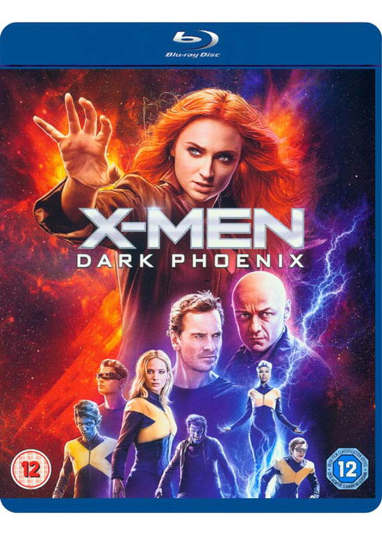 Cover for X-men - Dark Phoenix (Blu-ray) (2019)