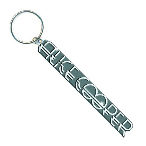 Alice Cooper Keychain: Deco Logo (Die-cast Relief) - Alice Cooper - Mercancía - Unlicensed - 5055295300071 - 4 de junio de 2012