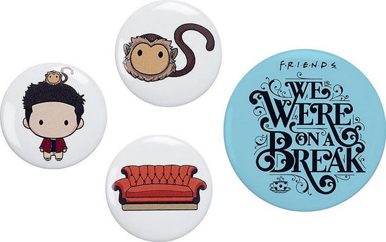 Cover for Friends · Ross Button Badge Set (Spielzeug)