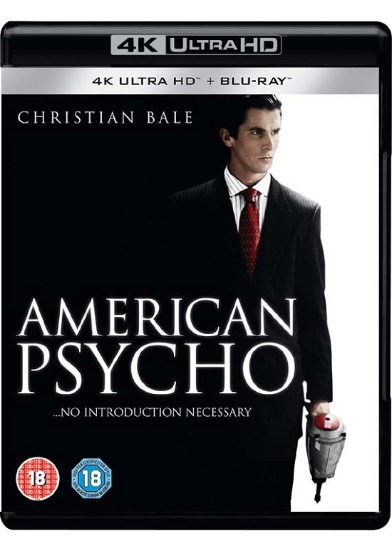 Cover for American Psycho Uhd BD · American Psycho (4K UHD Blu-ray) (2018)