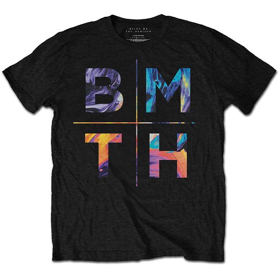Bring Me The Horizon Unisex T-Shirt: Colours - Bring Me The Horizon - Merchandise - Bravado - 5055979912071 - 23. januar 2020