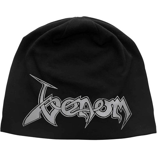 Cover for Venom · Venom Unisex Beanie Hat: Logo JD Print (CLOTHES)