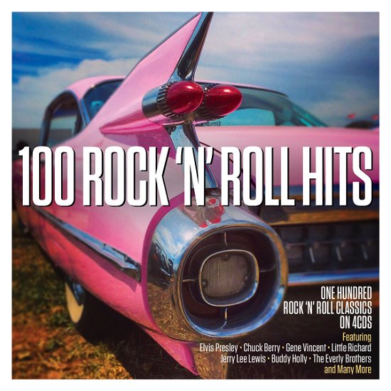 Cover for 100 Rock &amp; Roll Hits (CD) (2017)