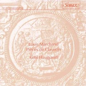 Cover for Marchand / Haugsand · Pieces De Clavecin Books 1 &amp; 2 (CD) (1992)